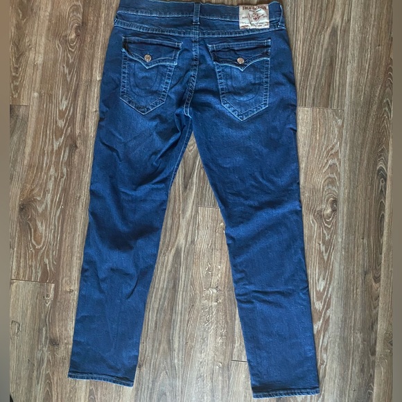 True Religion Jeans GENO Slim Jean Dark High Road Wash - Picture 7 of 8